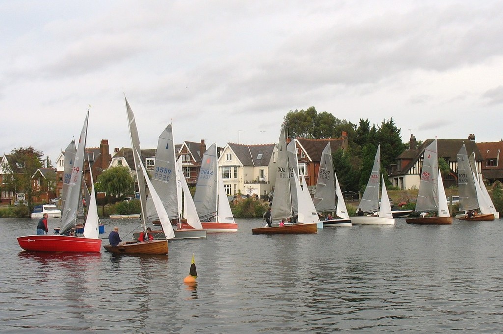Start of the last race - Merlin Rocket Sondown Cup 2011 © Tamesis Club